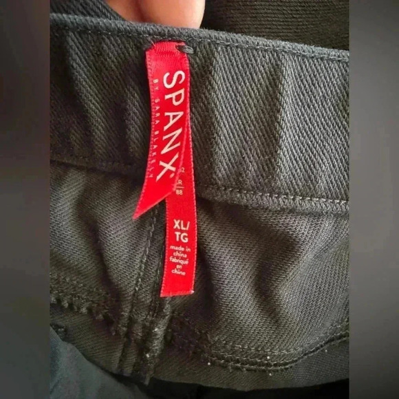 Spanx Women's Ankle Jean-ish Leggings Pants Jeans Small XL Black - Picture 11 of 16
